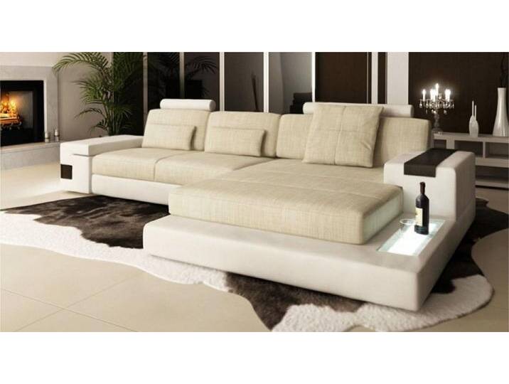 Xlmoebel Ecksofa Schlafsofa in L-Form mit Bettfunktion aus Textilleder - Design, Hergestellt in Europa, beige, Variante B Xlmoebel Ecksofa Schlafsofa in L-Form mit Bettfunktion aus Textilleder - Design, Hergestellt in Europa, beige, Variante B von OTTO