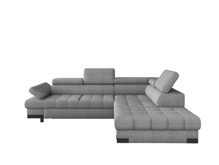 Xlmoebel Ecksofa Neues Modernes Textilsofa in L-Form für Wohnlandschaften, 1 Teile, Hergestellt in Europa, grau von OTTO