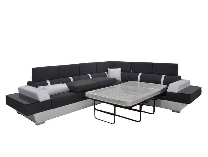 Xlmoebel Ecksofa Sofagruppe Moderne Ecksofa Sitzgruppe Ledersofa Polstergarnitur, Hergestellt in Europa, schwarz Xlmoebel Ecksofa Sofagruppe Moderne Ecksofa Sitzgruppe Ledersofa Polstergarnitur, Hergestellt in Europa, schwarz von OTTO