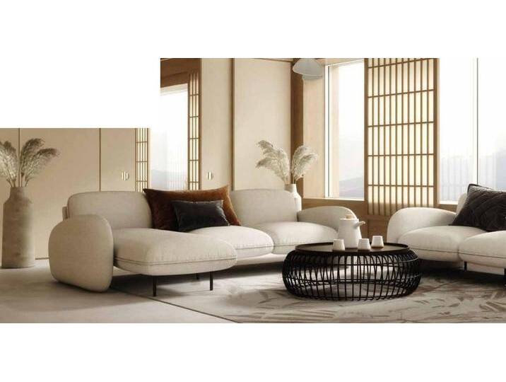 Xlmoebel Ecksofa Zeitgemäßes Ecksofa in L-Form Stoffcouch Wohnzimmersessel Moderne, Hergestellt in Europa, weiß von OTTO