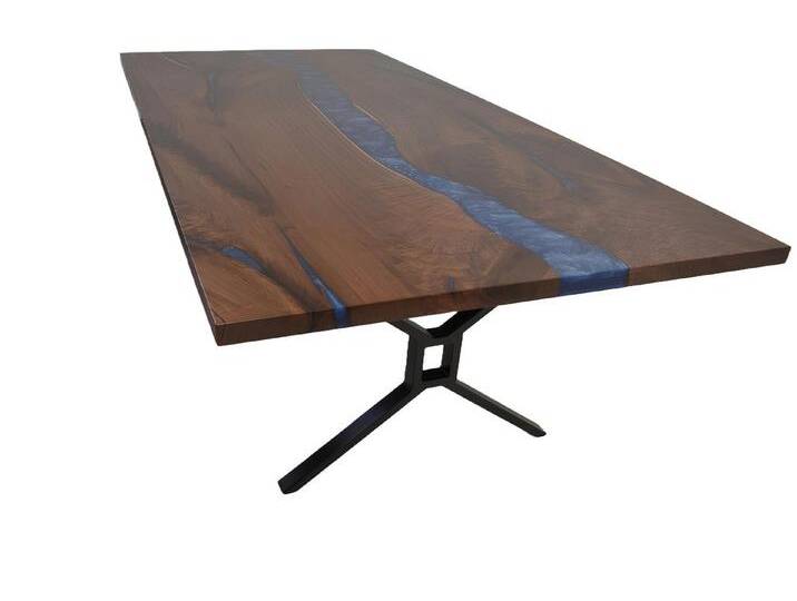 Xlmoebel Esstisch Massiver Echtholz Esstisch Bank für das Wohnzimmer in ansprechendem (Esstisch + Bank), Hergestellt in Europa, braun von OTTO