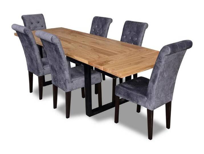Xlmoebel Esszimmer-Set Neues Esszimmer-Set mit Esstisch und 6 Stühlen - 8-teilige Essgruppe, (7tlg. Esszimmer Set (Esstisch + 6x Stühle) von OTTO