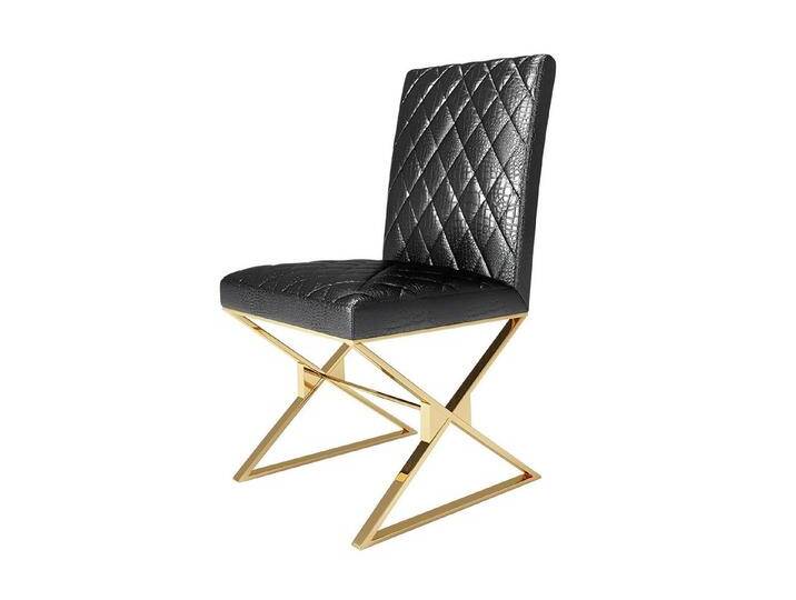 Xlmoebel Esszimmerstuhl 2er Set Esszimmer Clubstühle Polsterstuhl Lounge-Sessel Gruppe (2 St), Hergestellt in Europa, schwarz von OTTO