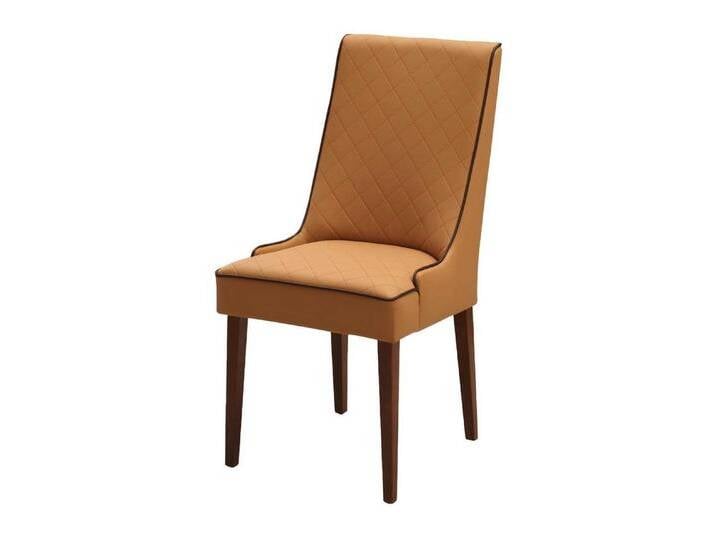 Xlmoebel Polsterstuhl 6er-Set Designer Lehnstühle aus Leder für Gastronomie und Esszimmer, Hergestellt in Europa, braun Xlmoebel Polsterstuhl 6er-Set Designer Lehnstühle aus Leder für Gastronomie und Esszimmer, Hergestellt in Europa, braun von OTTO