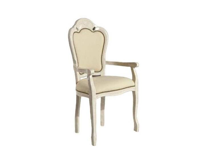 Xlmoebel Esszimmerstuhl Beige Stuhl ohne Armlehne Holz Stoff Esszimmer Design (1 St), Hergestellt in Europa, weiß von OTTO