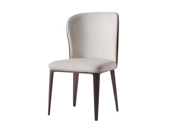 Xlmoebel Polsterstuhl Designer Holzstuhl für das Esszimmer ohne Armlehnen mit Polsterung (1 St), Hergestellt in Europa, braun von OTTO