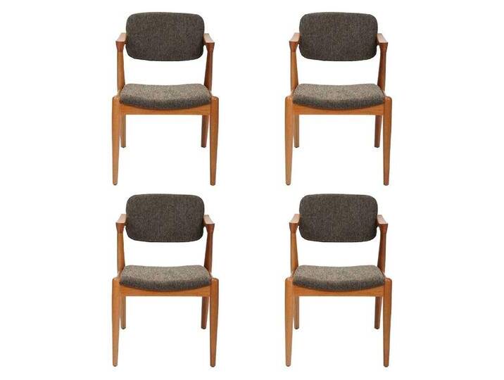 Xlmoebel Esszimmerstuhl Exklusive Esszimmermöbel-Set mit 4 Designer-Stühlen in zeitgemäßem (4 St), Hergestellt in Europa, grau von OTTO