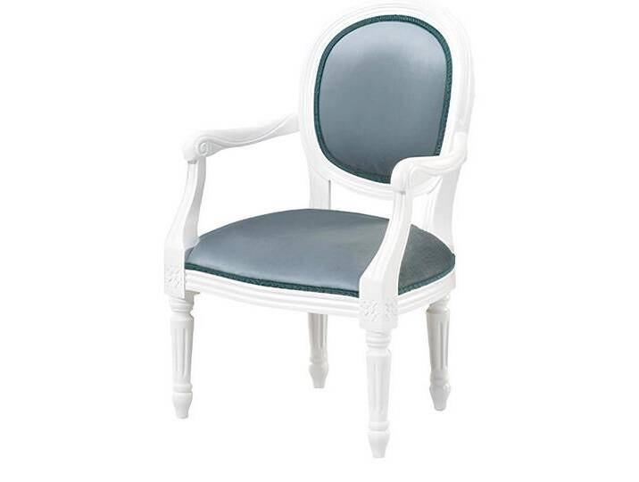 Xlmoebel Armlehnstuhl Luxuriöser brauner Holzstuhl für das Esszimmer - Klassischer Stil Holz, Hergestellt in Europa, blau Xlmoebel Armlehnstuhl Luxuriöser brauner Holzstuhl für das Esszimmer - Klassischer Stil Holz, Hergestellt in Europa, blau von OTTO