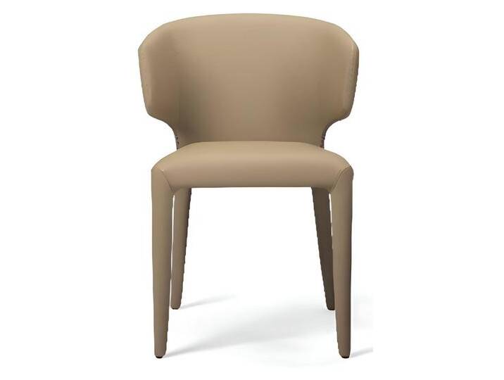Xlmoebel Polsterstuhl Moderner Stuhl mit luxuriösem Stoffdesign und Metallgestell (1 St), Hergestellt in Europa, beige von OTTO