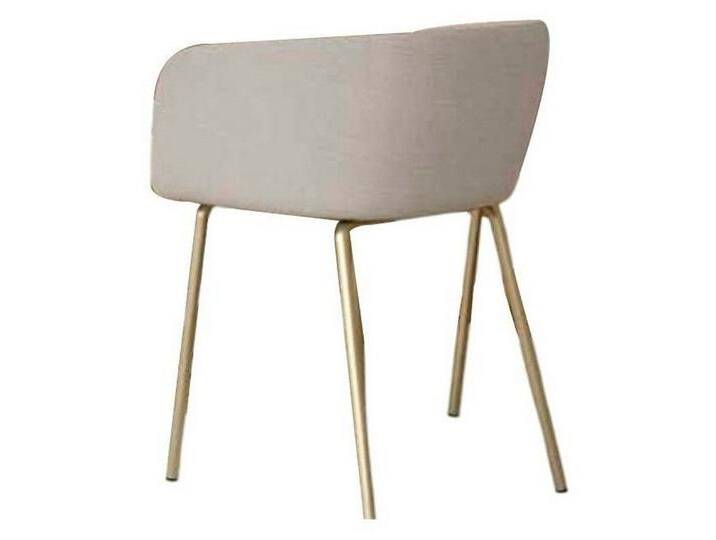 Xlmoebel Armlehnstuhl Neue luxuriöse Esszimmerstühle aus Stoff und Holz mit Lehne. (1 St), Hergestellt in Europa, weiß von OTTO