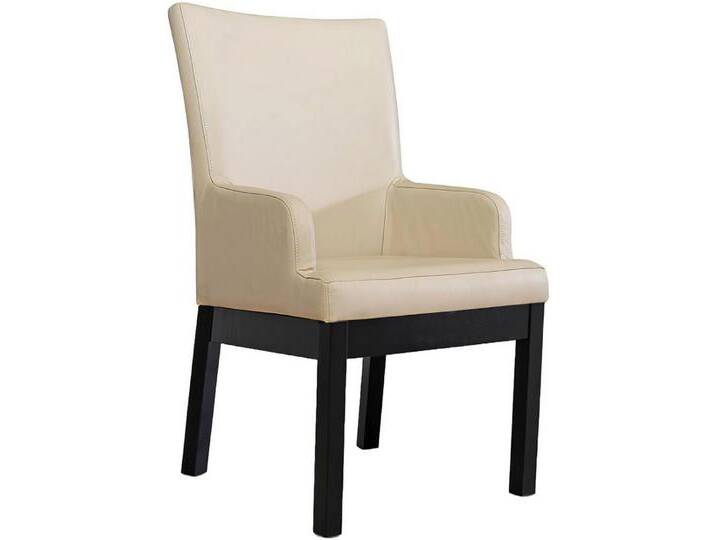 Xlmoebel Polsterstuhl Neuer Esszimmerstuhl aus Holz und Polsterung im modernen Design, Hergestellt in Europa, beige von OTTO