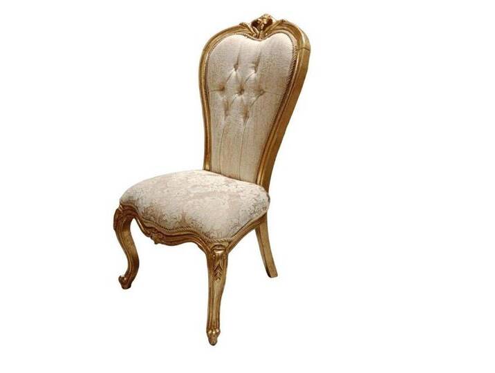 Xlmoebel Sitzgruppe Vollständiges Set 4x Stühle Traditionelle Möbel Essbereich Holz Stil, (4-tlg), Hergestellt in Europa, beige von OTTO