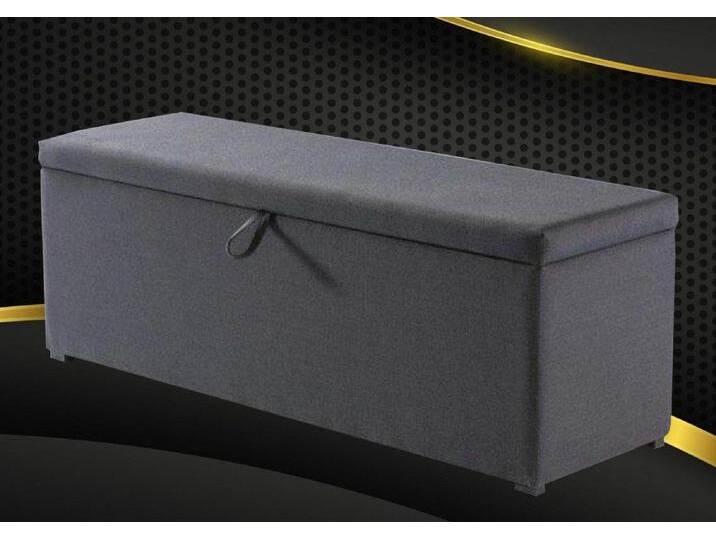 Xlmoebel Fußhocker Hocker Pouf Fußhocker Polsterhocker Sitzhocker Beistellhocker (Hocker), Hergestellt in Europa, grau von OTTO