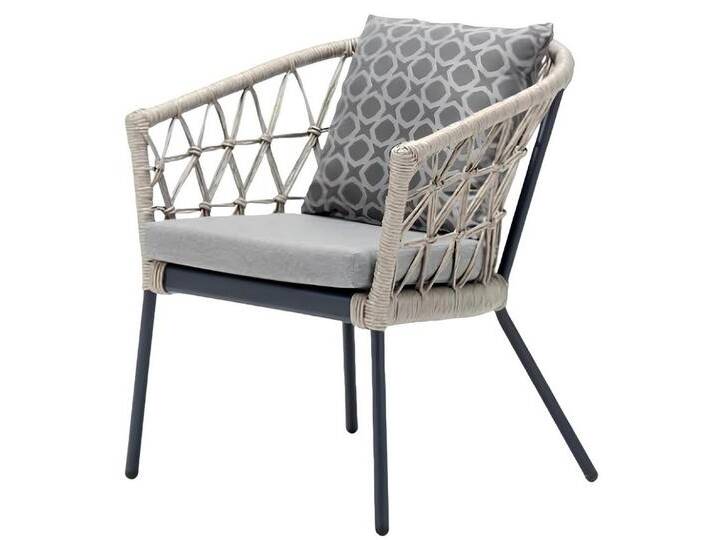 Xlmoebel Gartenstuhl Rattan Sessel in stilvollem Grau im modernen Luxusstil bestellen, Hergestellt in Europa, grau von OTTO