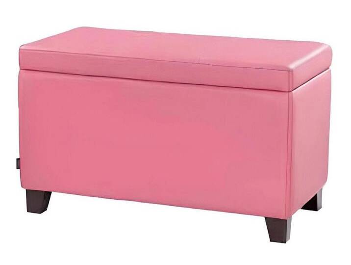 Xlmoebel Hocker Exklusiver Barhocker mit Polsterung in modernem Designer-Stil für das (Hocker), Hergestellt in Europa, rosa von OTTO