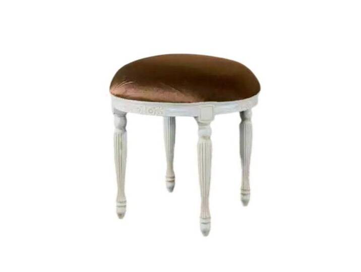 Xlmoebel Hocker Luxus Braun Hocker Möbel Beistellhocker Sitzhocker Stil Klassische Neu (1 St., Hocker), Hergestellt in Europa, braun von OTTO