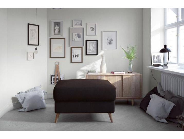 Xlmoebel Hocker Pouf Sofa Polster Beistellhocker Fußhocker Ottomane Modern (1 St), Hergestellt in Europa, braun, Braun von OTTO