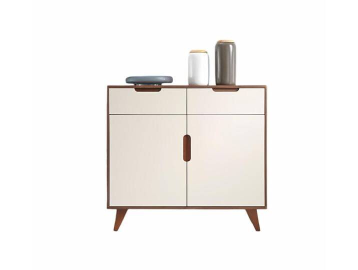 Xlmoebel Kombikommode Designer-Sideboard Kommoden-Schrank Großes Regal in Designerqualität (1 St., Kommode), Hergestellt in Europa, weiß von OTTO