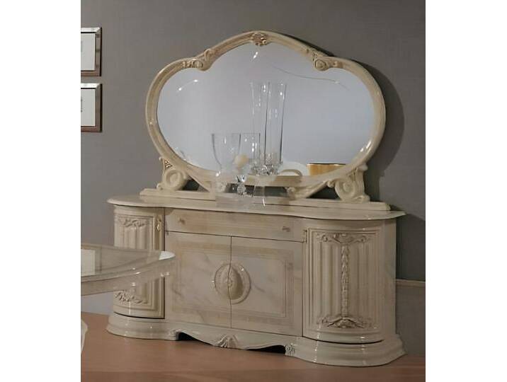 Xlmoebel Anrichte Sideboard Kommode Braun Antik Stil Wohnzimmer Esszimmer (2 St., Sideboard), Hergestellt in Europa, braun von OTTO
