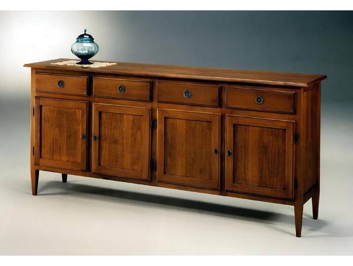 Xlmoebel Sideboard Braune Massivholz-Kommode Anrichte in Sideboard-Stil Möbelstück (Kommode), Hergestellt in Europa, braun von OTTO