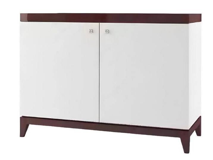 Xlmoebel Kommode Hochglanz Möbel Schrank mit luxuriöser Kommode und großem Sideboard (Kommode), Hergestellt in Europa, weiß von OTTO