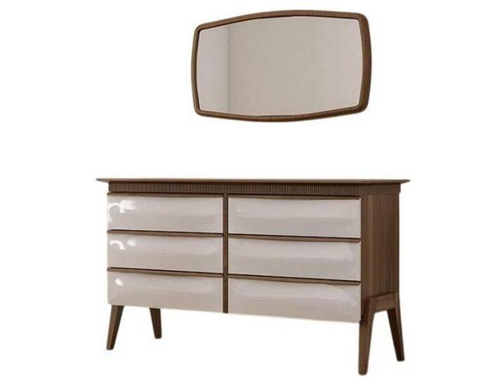 Xlmoebel Schubkastenkommode Moderner Schrank mit Spiegel - luxuriöses Design für Ihr Zuhause (2 St., Kommode mit Spiegel), Hergestellt in Europa von OTTO