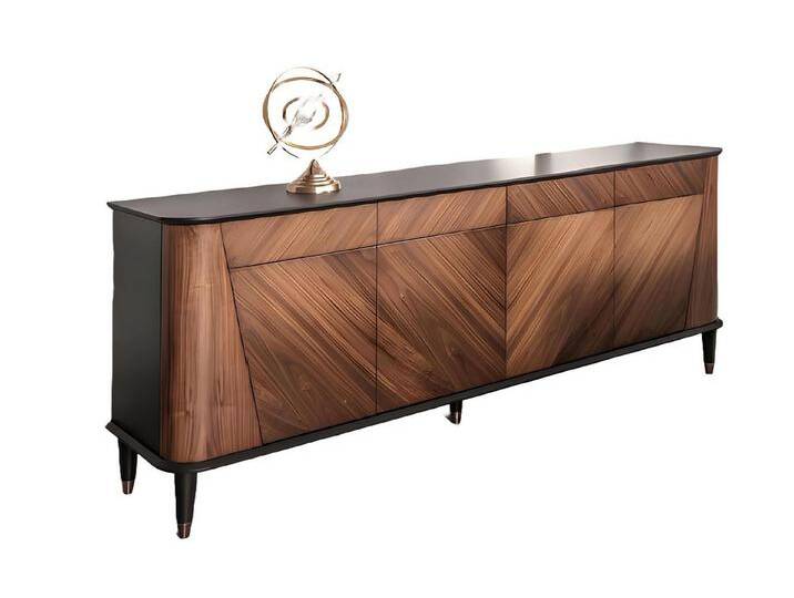 Xlmoebel Kommode Neue Holz Büroeinrichtung: Sideboard, Kommode, Schrank und Konsole (Konsole), Hergestellt in Europa, braun von OTTO