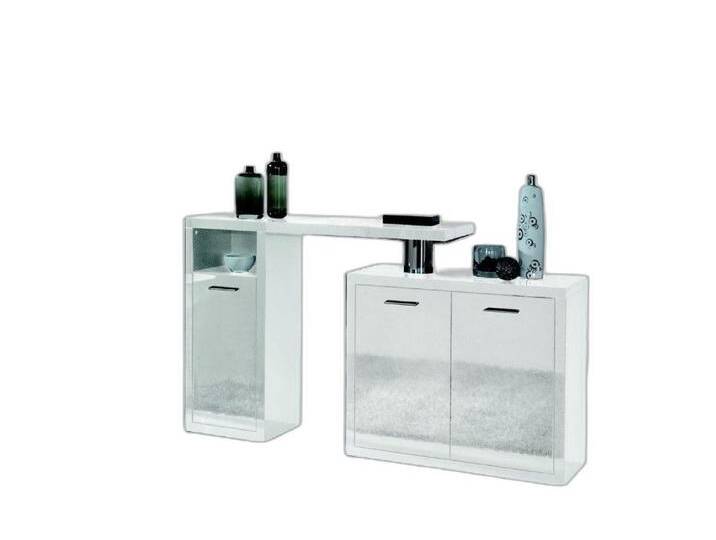 Xlmoebel Konsolentisch Flur Garderobe Konsole Tisch Eingang Tisches Wand Kommoden Glanzhoch (1-St., Konsolentisch), Hergestellt in Europa, weiß von OTTO