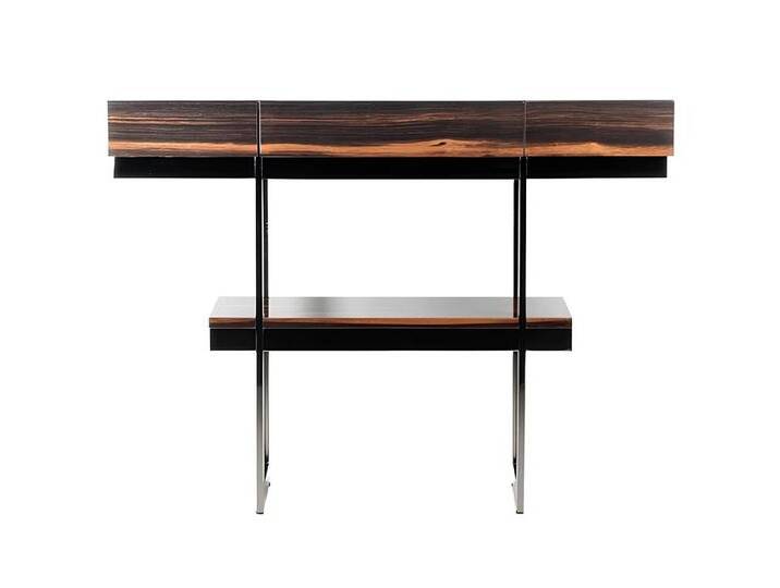 Xlmoebel Konsolentisch Neuer moderner Holz-Konsolentisch im Design für das Wohnzimmer. (Konsolentisch), Hergestellt in Europa, braun von OTTO