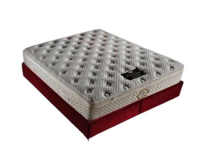Xlmoebel Latexmatratze Rückenfreundliche Boxspringbett Matratze – 160x200cm – 40 cm Höhe, 40 cm hoch, (Matratze), Hergestellt in Europa, weiß von OTTO