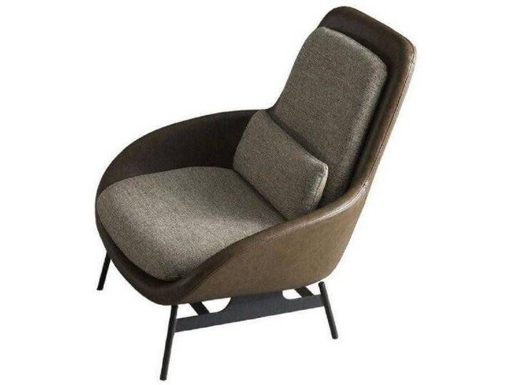 Xlmoebel Loungesessel Braunes Sofa für Entspannung im Wohnzimmer (1-St., Sessel), Hergestellt in Europa, braun grau von OTTO