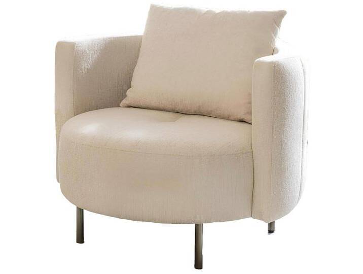 Xlmoebel Loungesessel Designer Clubsessel in Beige aus Stoff - Polstermöbel (Sessel), Hergestellt in Europa, beige von OTTO