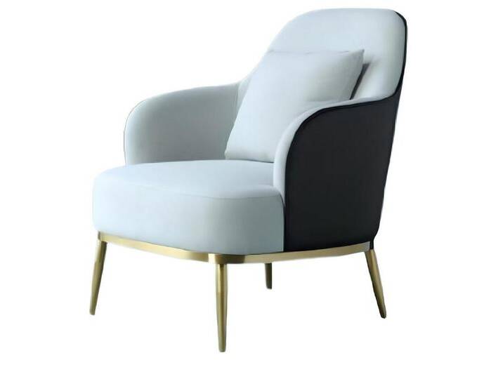 Xlmoebel Loungesessel Luxuriöses Sofa für entspannte Club-Atmosphäre - Einzelstück (1-St., Sessel), Hergestellt in Europa, weiß von OTTO