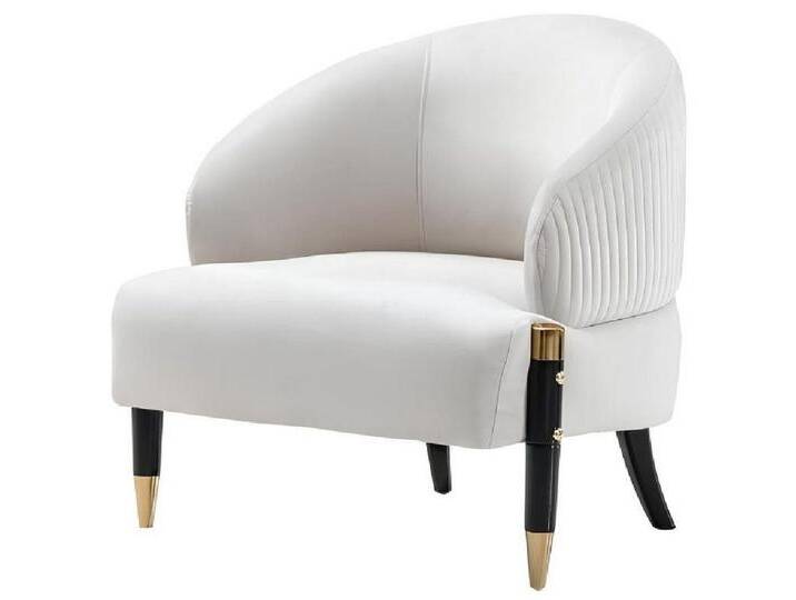 Xlmoebel Loungesessel Textil 2x Sessel Polster Stühle Gastro Stoff Modern Design Stuhl Set (2-St., 2x Sessel), Hergestellt in Europa, beige von OTTO