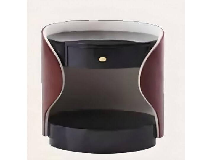 Xlmoebel Nachttisch Exklusive Nachttisch-Konsole im Designer-Stil für das (Nachttisch), Hergestellt in Europa, braun schwarz von OTTO