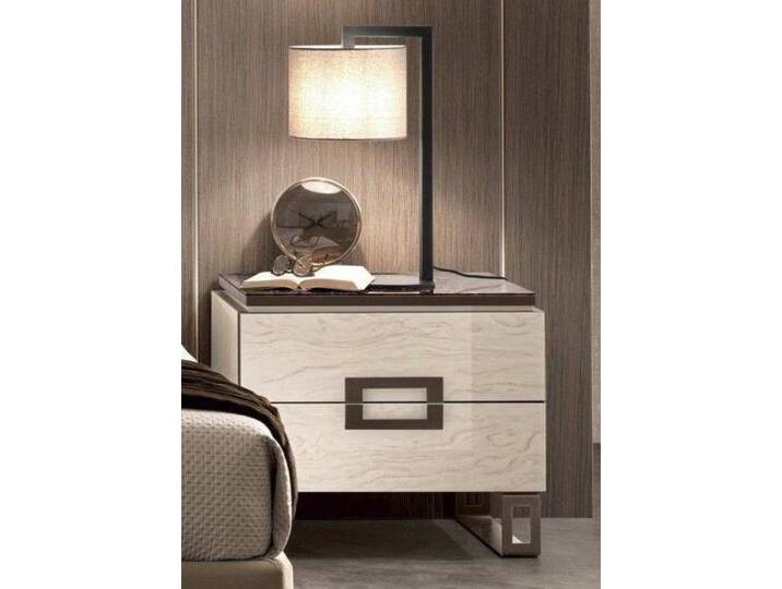 Xlmoebel Nachttisch Gestalt Nachtablage Tischschrank Konsolentisch Schubladenmöbel (1-St., Nachttisch), Hergestellt in Europa, grau von OTTO