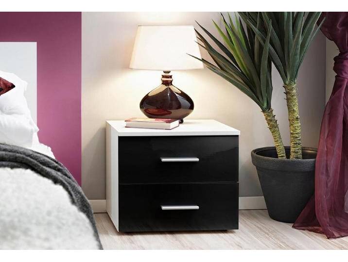 Xlmoebel Nachttisch Gestaltung Holz Nachtkommode Side Table Konsole Schlafzimmer Möbel (1-St., 1x Nachttisch), Hergestellt in Europa, weiß von OTTO