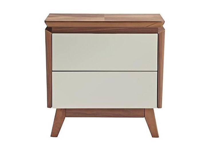 Xlmoebel Nachttisch Luxuriöse Konsole für das Schlafzimmer: Original Design Nachttisch (1-St., Nachttisch), Hergestellt in Europa, weiß von OTTO