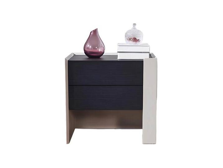 Xlmoebel Nachttisch Luxuriöser Nachttisch mit Schublade und stilvollem Design (1-St., Nachttisch), Hergestellt in Europa, beige braun von OTTO