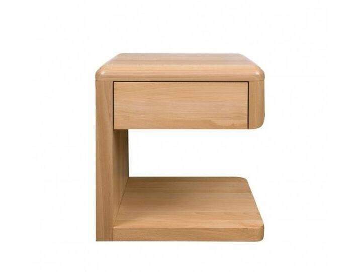 Xlmoebel Nachttisch Massive Echtholz-Design Konsolen Nachttische aus massivem Holz Echtes (1-St., Nachttisch), Hergestellt in Europa, braun von OTTO