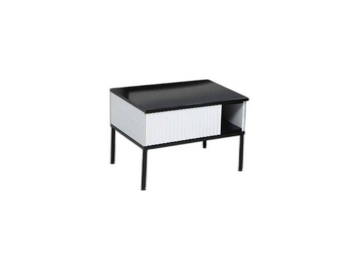 Xlmoebel Nachttisch Nachtkommode Holz Modern Tisch Weiß Schlafzimmer Stil (1-St., 1x Nachttisch), Hergestellt in Europa, schwarz weiß von OTTO