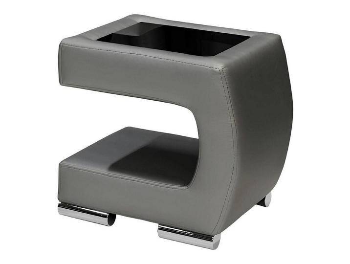 Xlmoebel Nachttisch Nachtkonsole Tisch Design - Moderne Schlafzimmer-Einrichtung (Nachttisch), Hergestellt in Europa, schwarz von OTTO