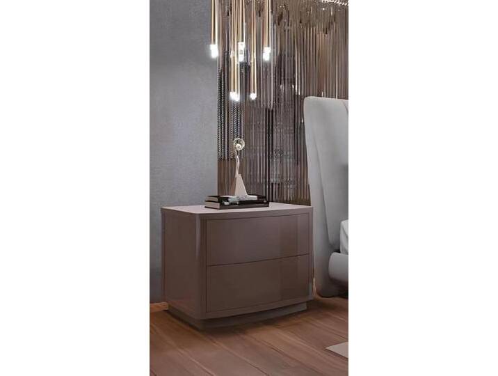 Xlmoebel Nachttisch Neue Luxus Konsolen Tische für das Schlafzimmer - Design Nachttisch (1-St., Nachttisch), Hergestellt in Europa, beige von OTTO