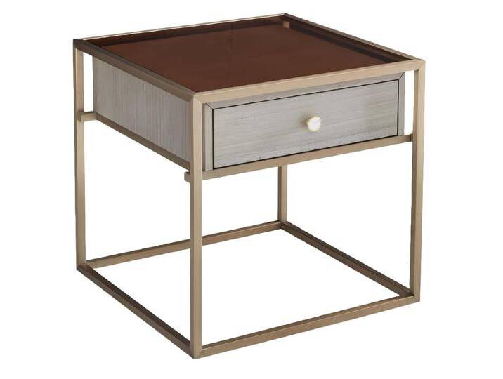 Xlmoebel Nachttisch Neuer Luxus Design Nachttisch Beistelltisch im italienischen Stil - (Nachttisch), Hergestellt in Europa, grau von OTTO