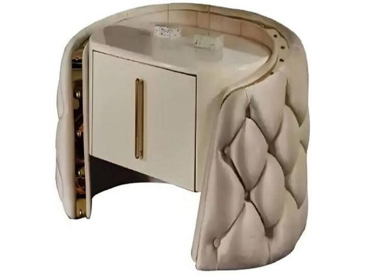 Xlmoebel Nachttisch Neuer Nachttisch mit klassischem Design für Schlafzimmermöbel (1-St., Nachttisch), Hergestellt in Europa, beige von OTTO