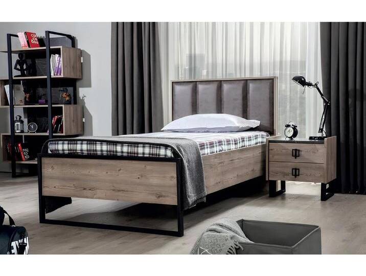 Xlmoebel Nachttisch Neuer moderner Braun-Design-Nachttisch für das Schlafzimmer - Loft (1-St., Nachttisch), Hergestellt in Europa, braun von OTTO