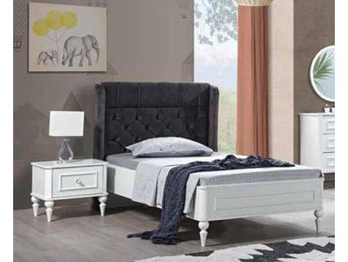 Xlmoebel Nachttisch Schlafzimmer Glastisch Nachttisch Set Luxus Schlafzimmermöbel (Nachttisch), Hergestellt in Europa, weiß von OTTO