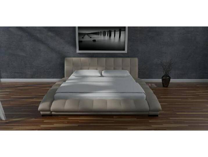 Xlmoebel , Wasserbett Neues Komplett-Lederbett mit Matratze in modernem Design, (Wasserbett Bett Betten - SANTANA (Mirage), Hergestellt in Europa von OTTO