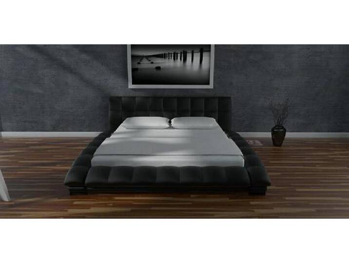 Xlmoebel , Wasserbett Neues Komplett-Lederbett mit Matratze in modernem Design, (Wasserbett Bett Betten - SANTANA (Mirage), Hergestellt in Europa von OTTO