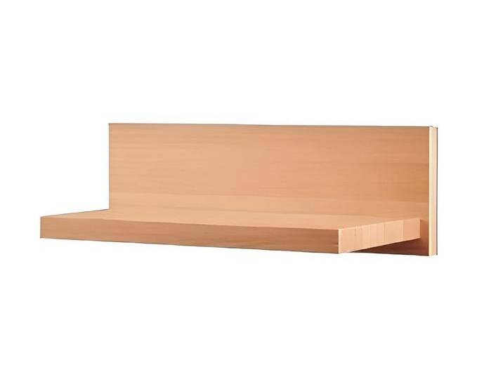 Xlmoebel Wandregal Neues handgefertigtes Eckregal aus massiver Kiefer in natürlicher, Hergestellt in Europa, braun von OTTO